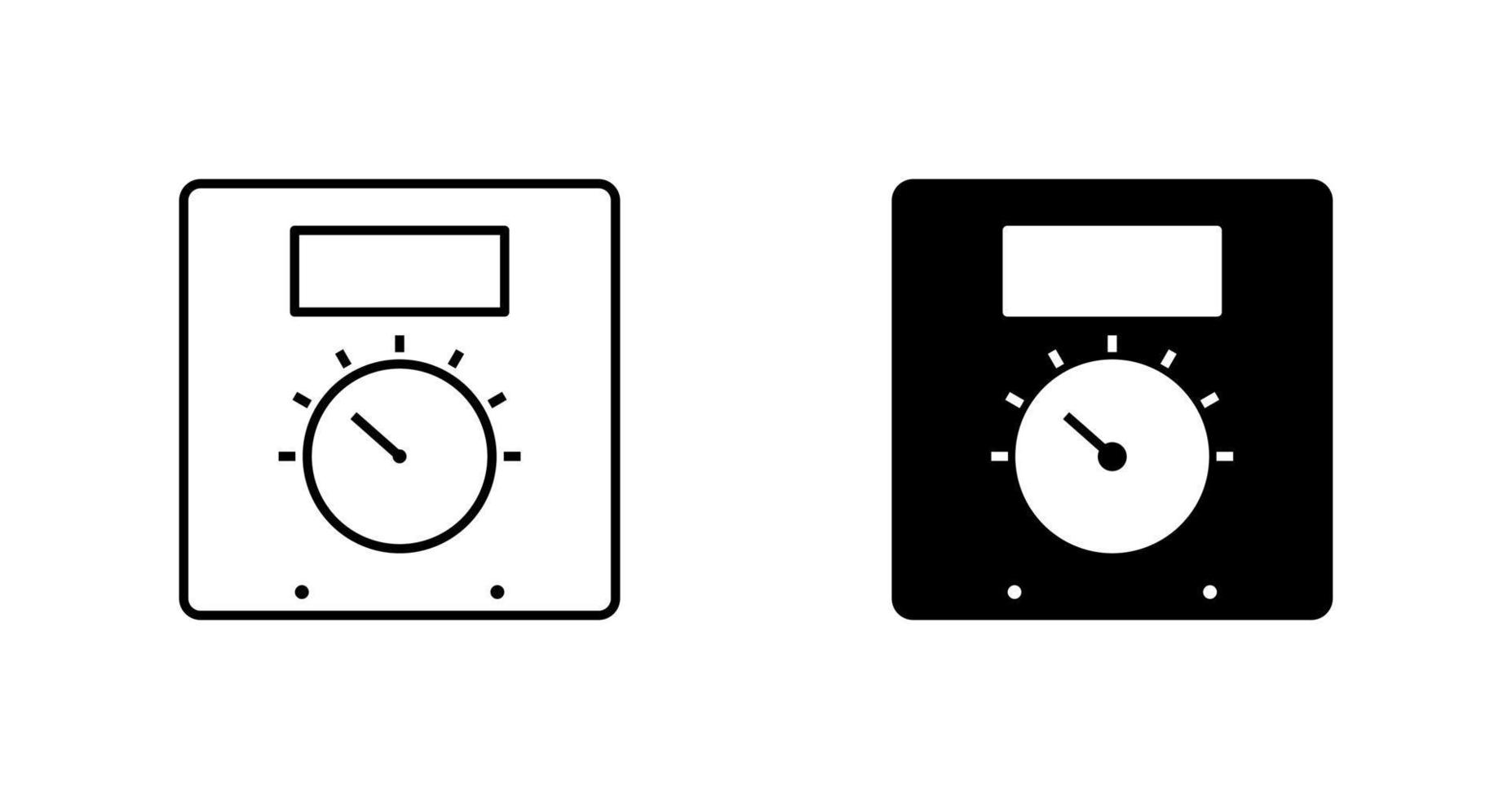 thermoregulator vector icoon