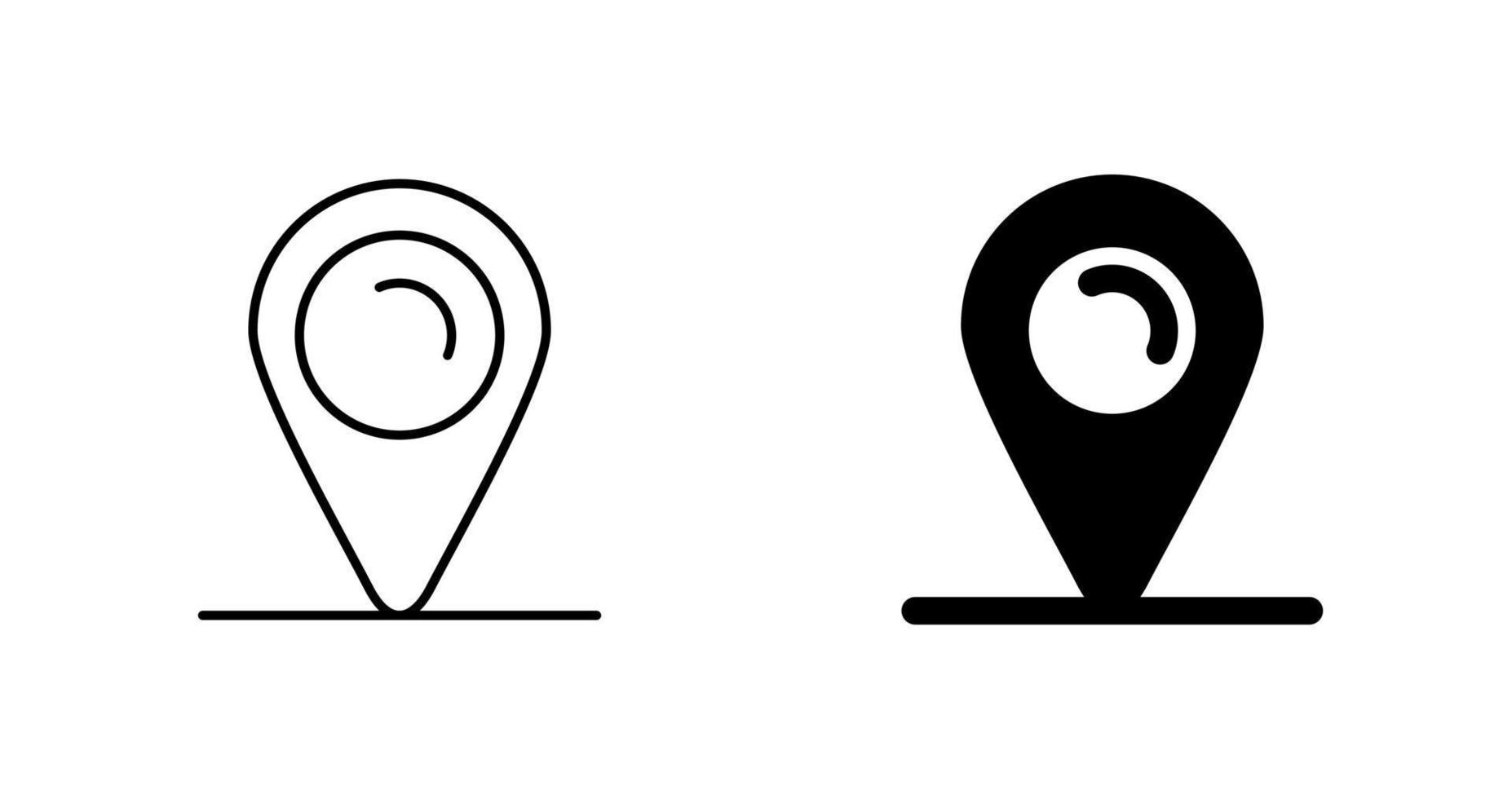 locatie vector pictogram