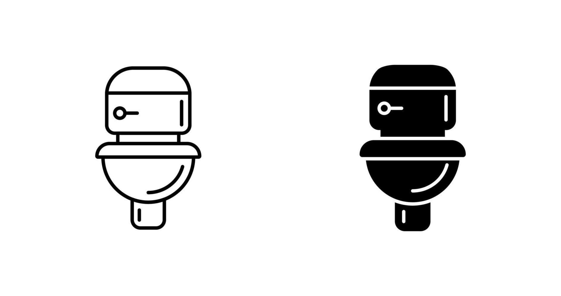 toilet vector pictogram