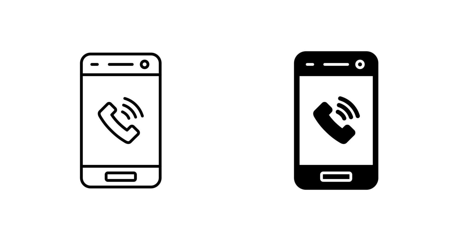 oproep vector pictogram