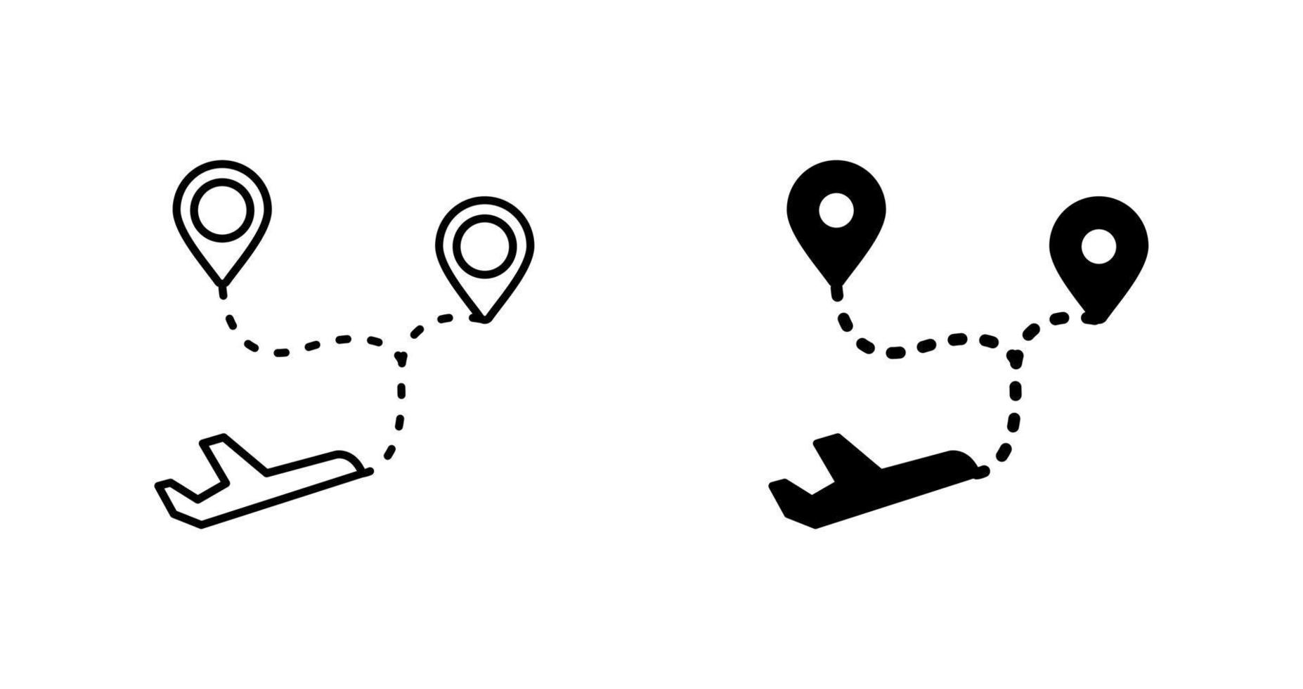 route vector pictogram