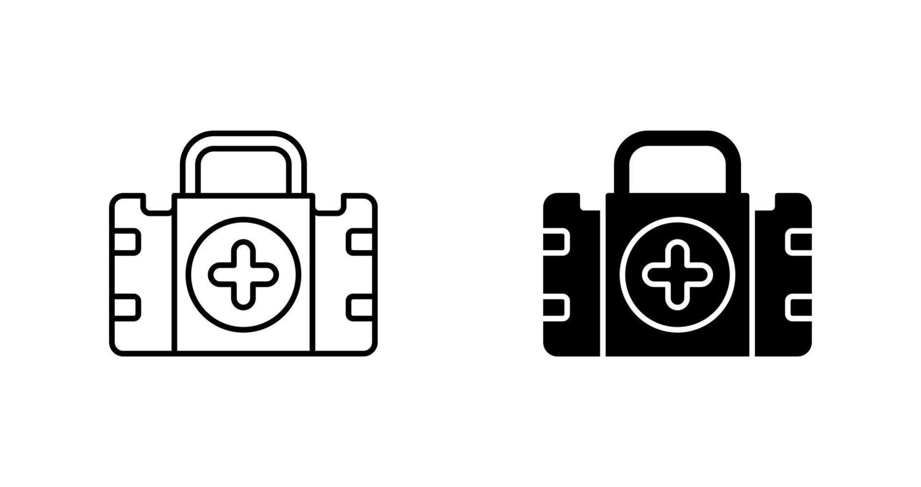 EHBO-kit vector icon