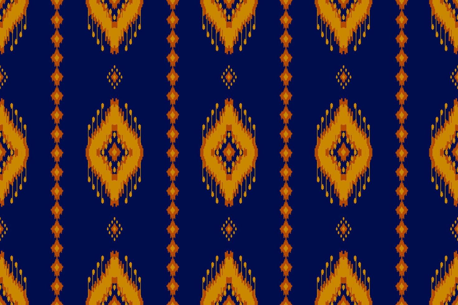 etnisch ikat naadloos patroon in stam. Amerikaans, Mexicaans stijl. aztec meetkundig ornament afdrukken. vector