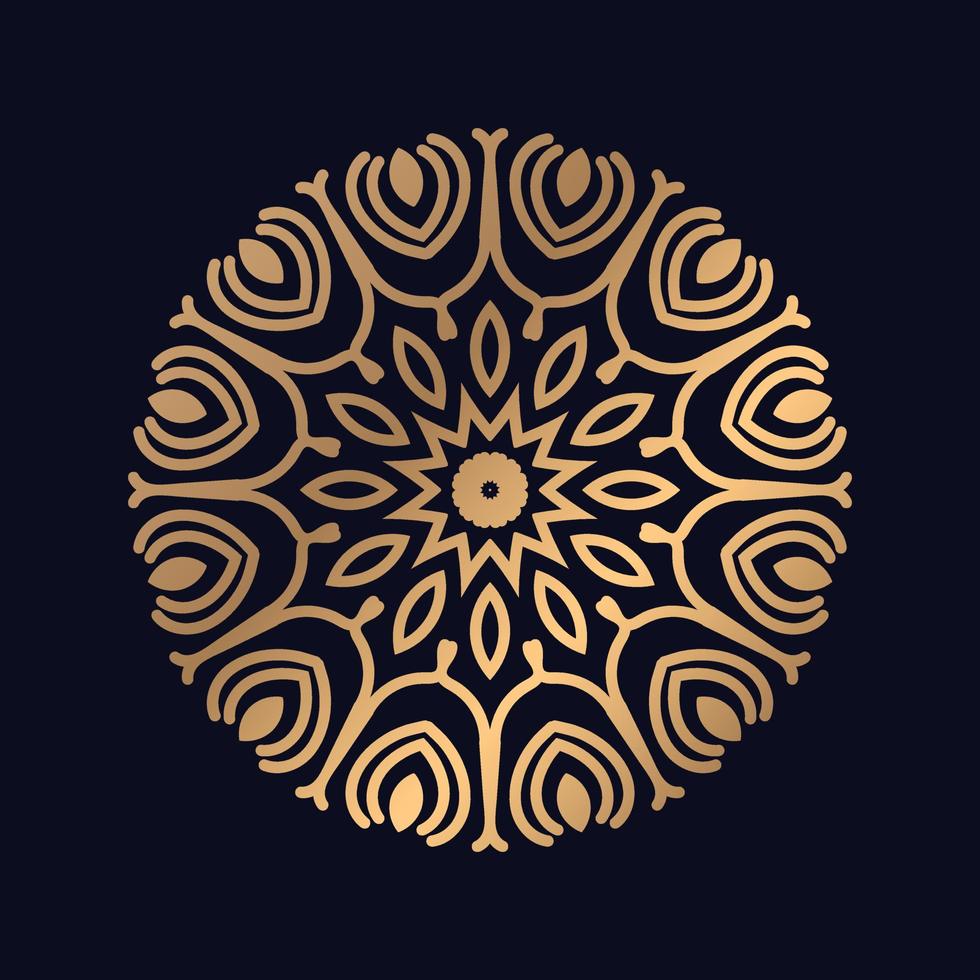 mandala ontwerp vector logo icoon illustratie