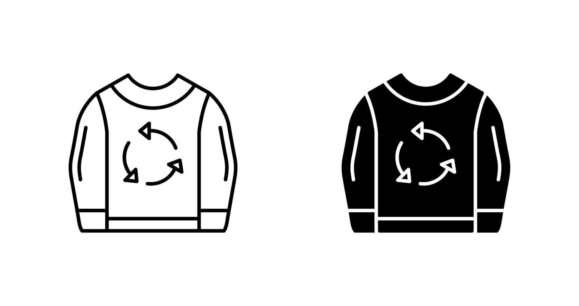 overhemd vector pictogram