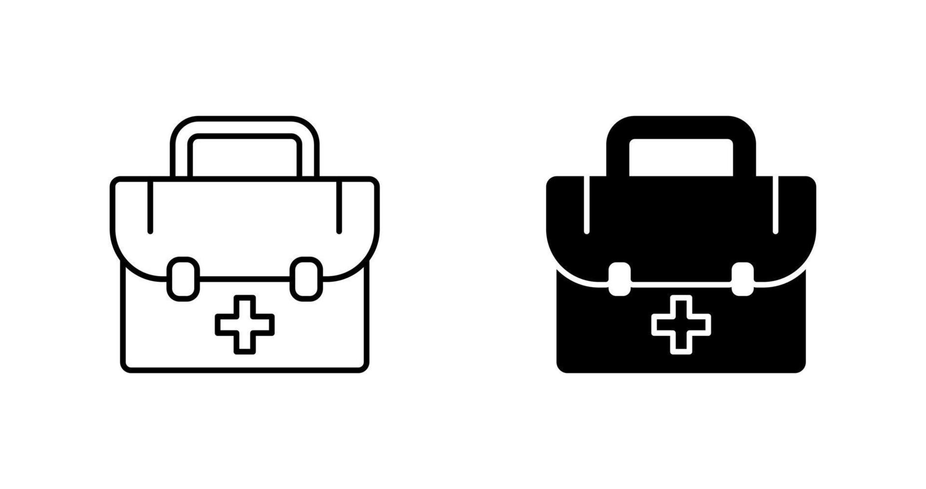 EHBO-kit vector icon