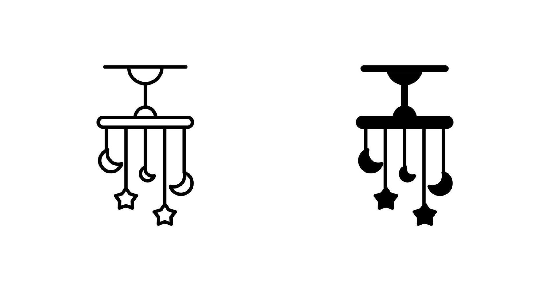 wieg speelgoed- vector icoon