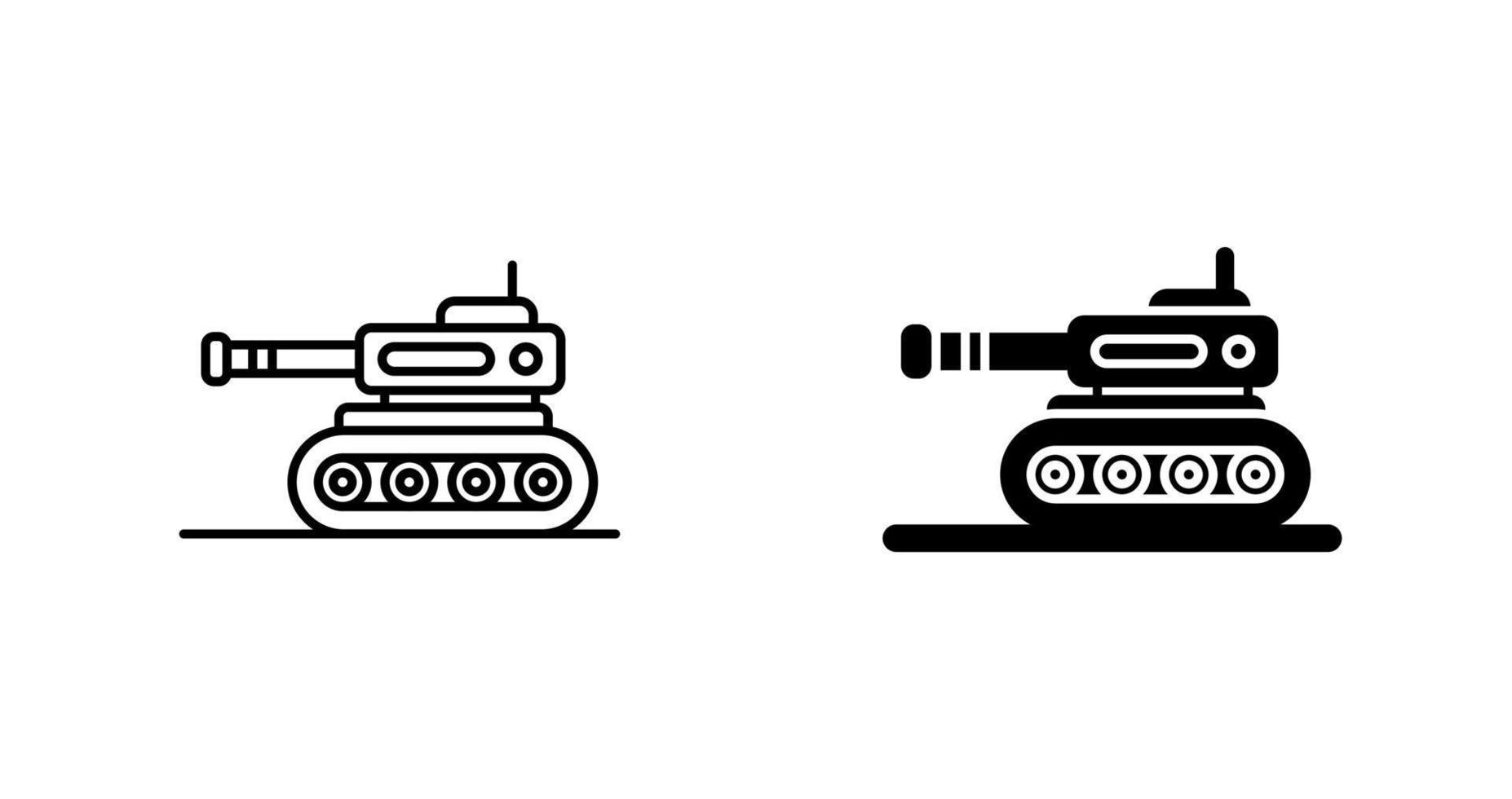 tank vector icoon