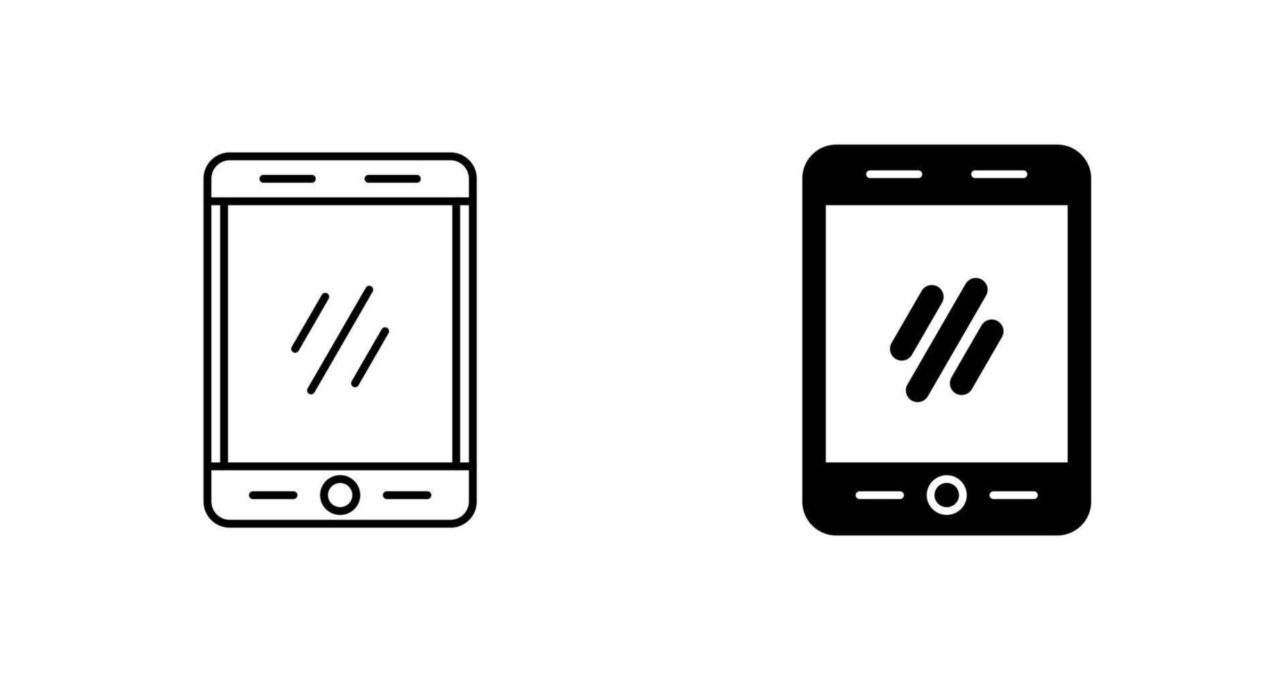 tablet vector pictogram