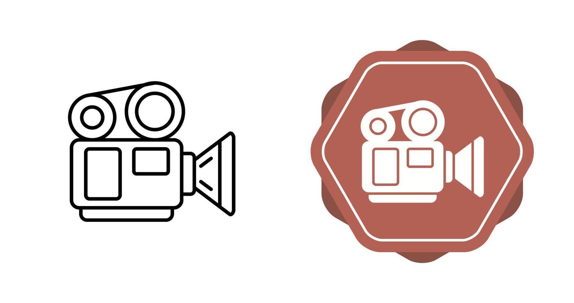 videocamera vector pictogram