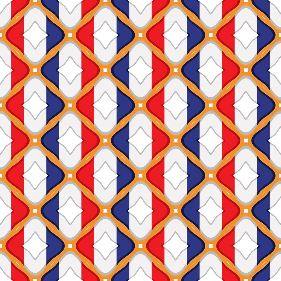 patroon koekje met vlag land Frankrijk in smakelijk biscuit vector