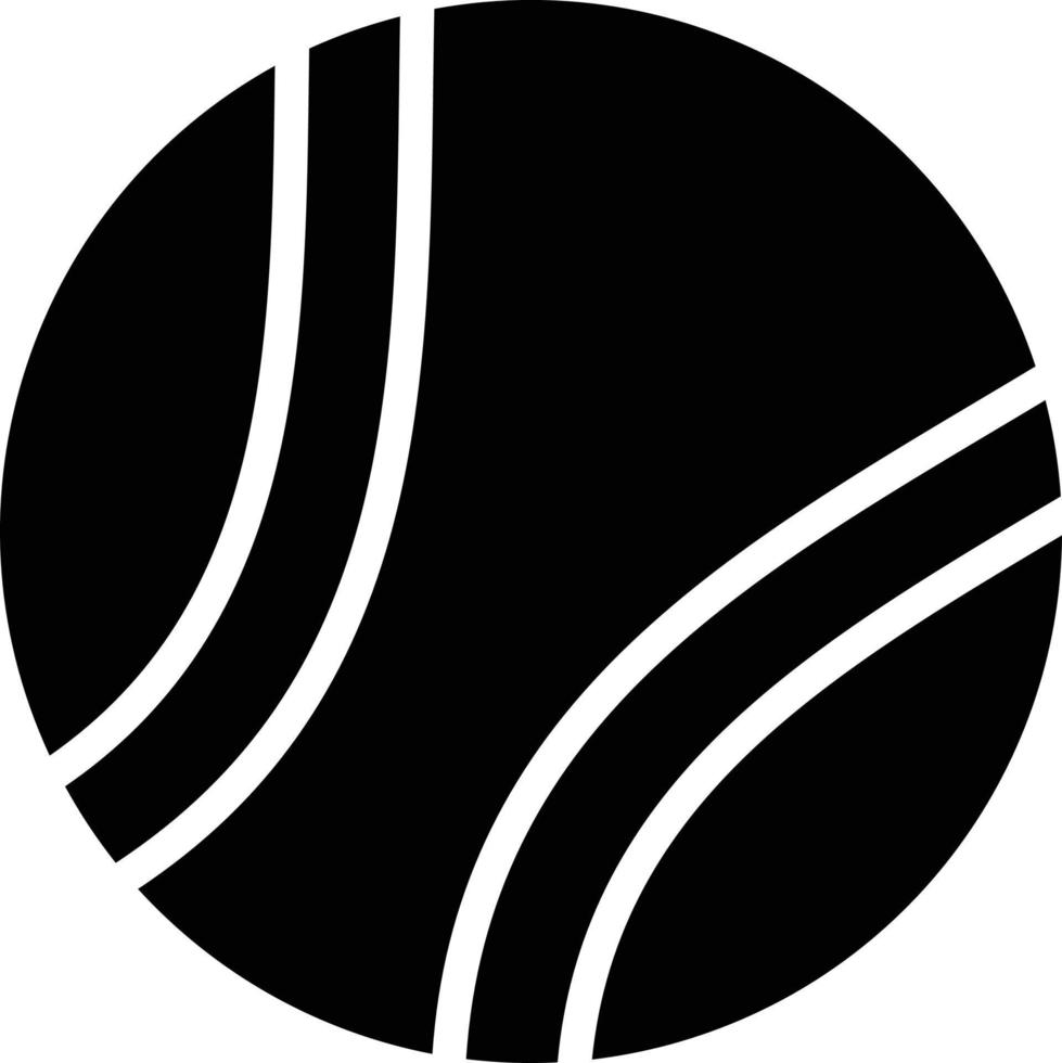 tennis bal vector icoon stijl
