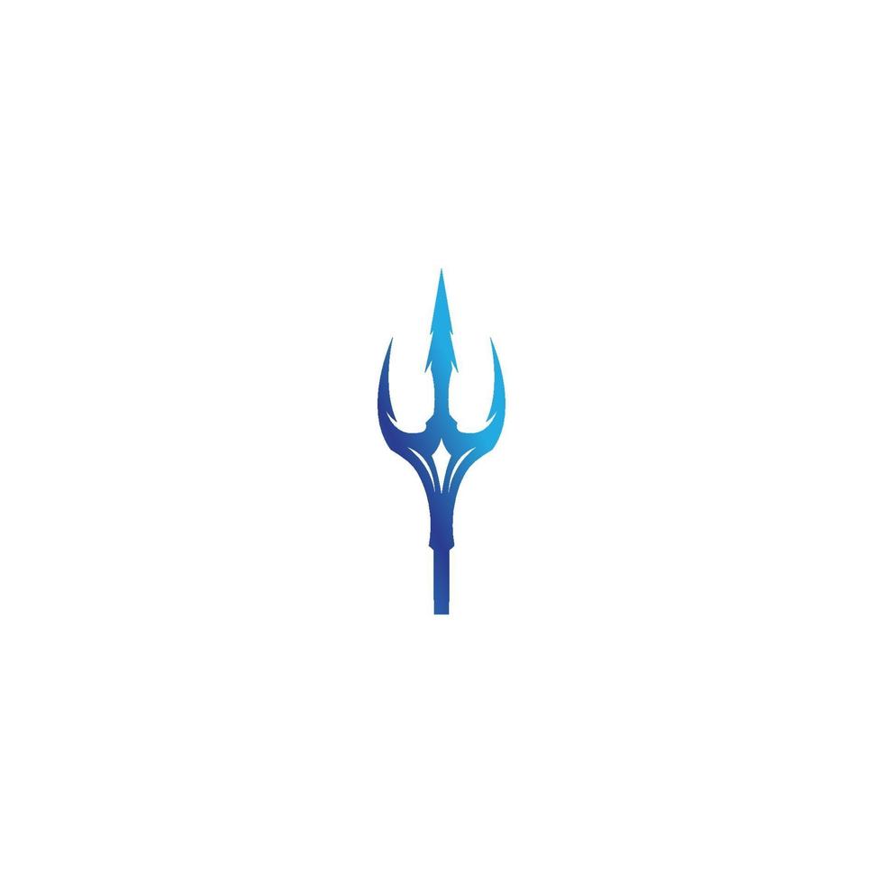 magisch drietand-logo vector