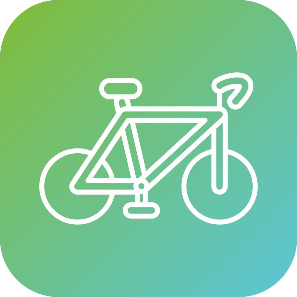 fiets vector icoon stijl