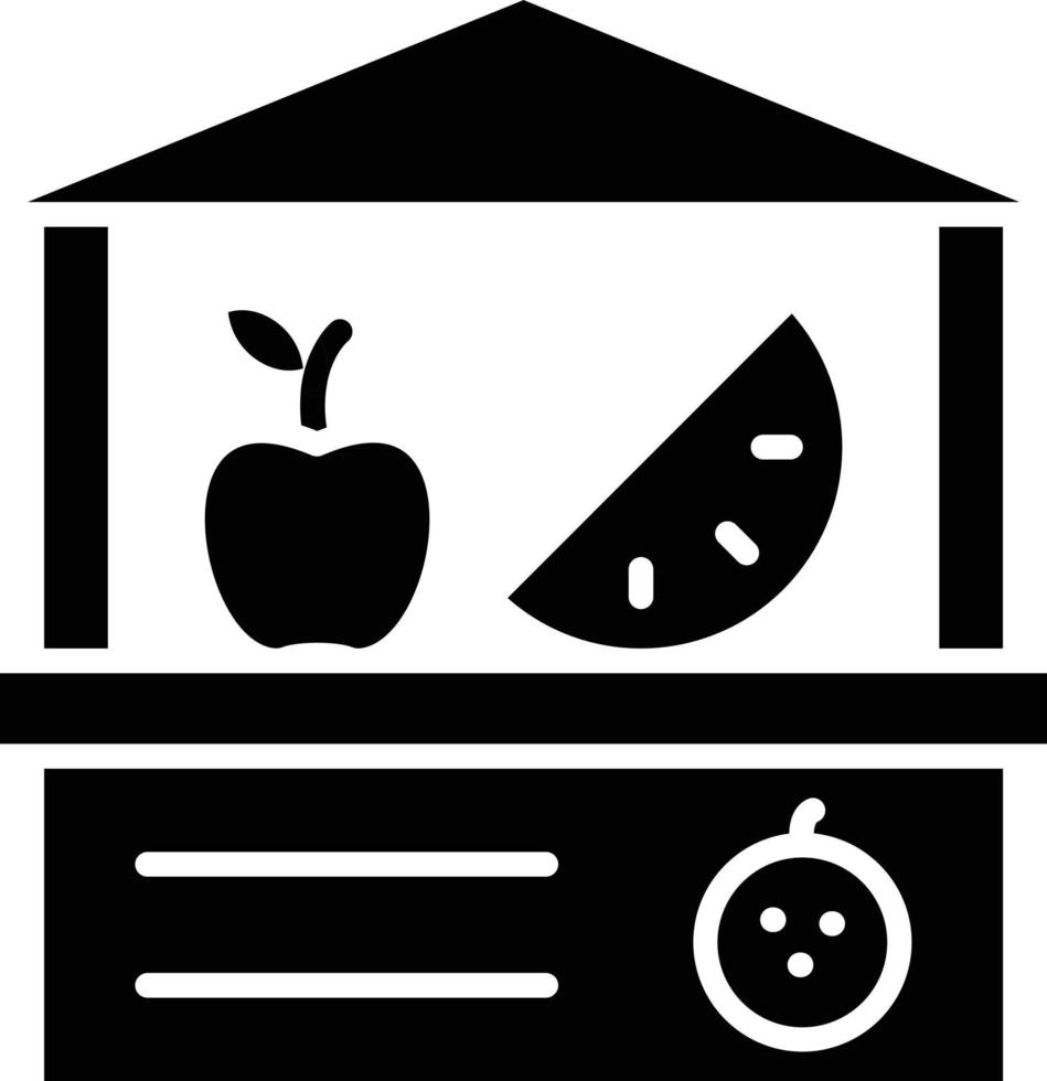 vector ontwerp fruit kar icoon stijl