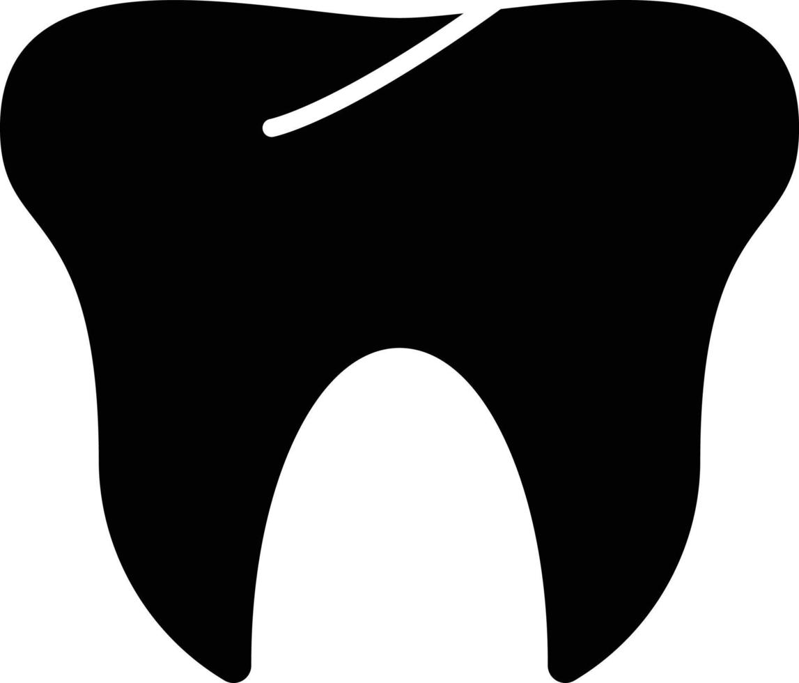 vector ontwerp tand icoon stijl