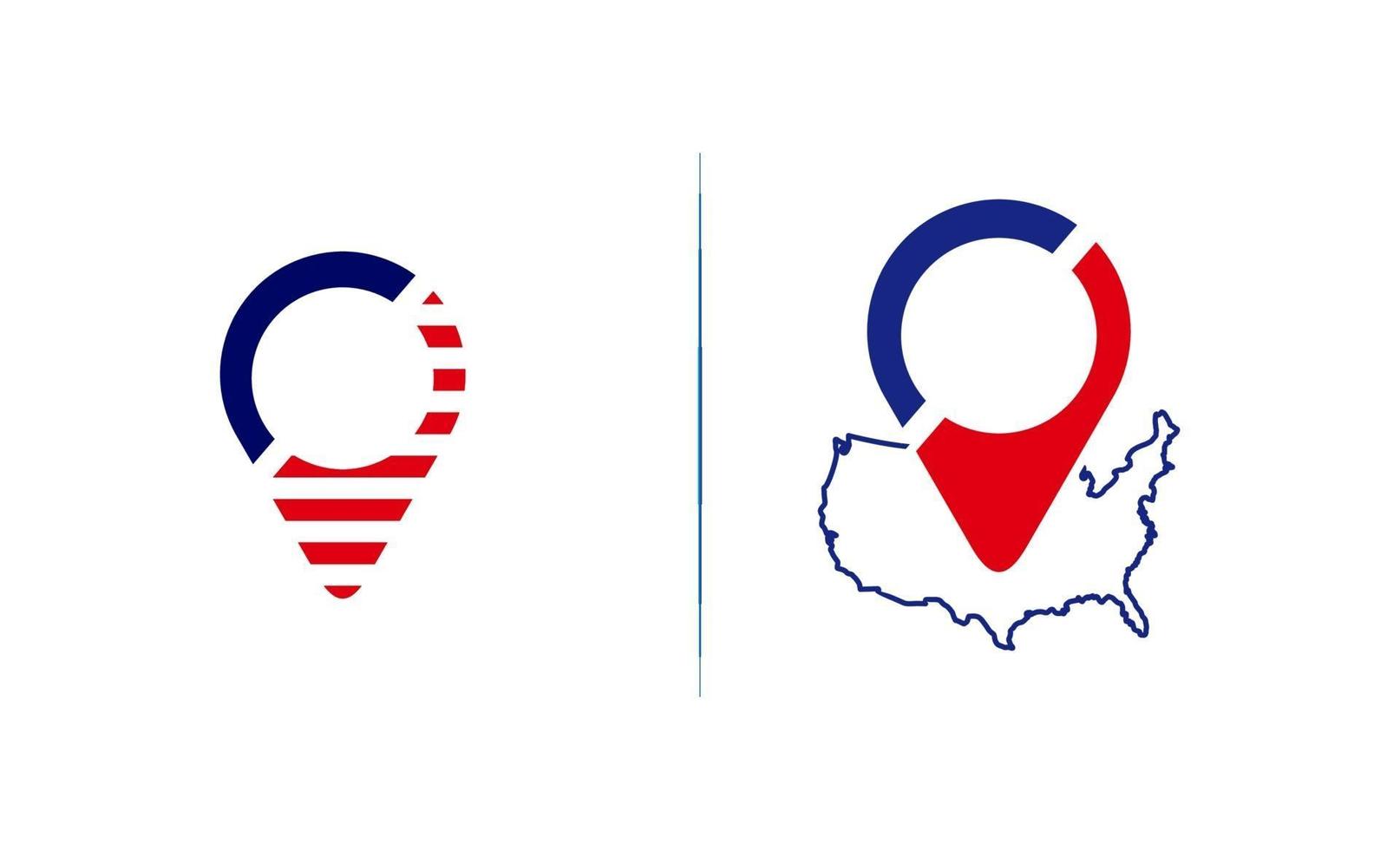 pin locatie logo vector sjabloonontwerp