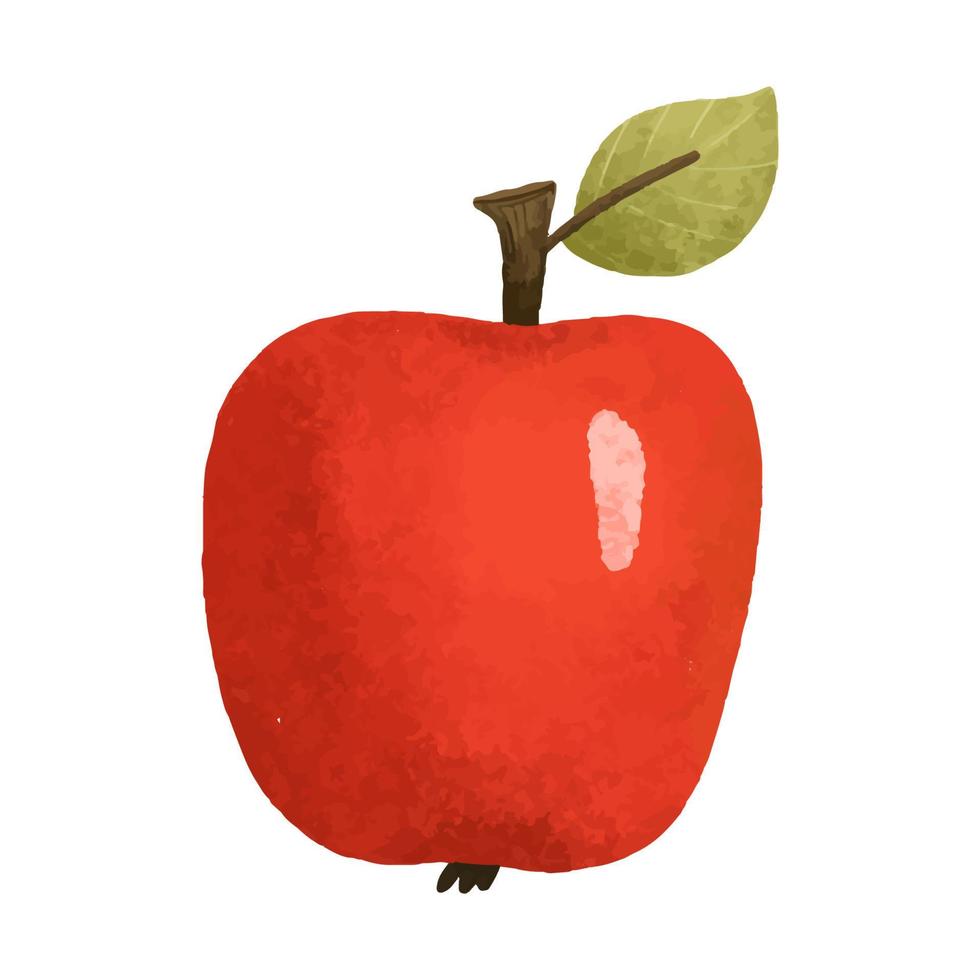 reeks van aapjes, gezond veganistisch illustratie met fruit vector