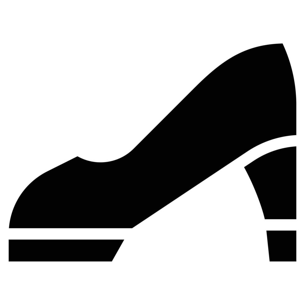 vrouw schoenen icoon voor downloaden vector