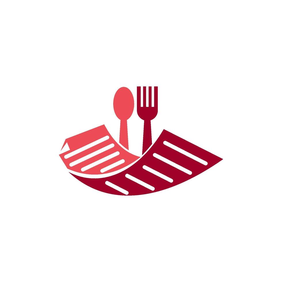 restaurant service abstract logo sjabloon symboolpictogram vector