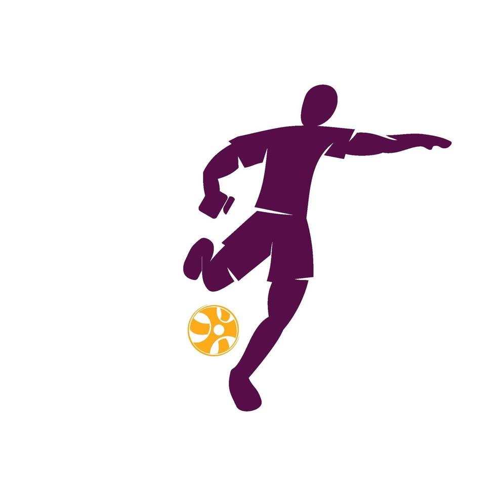 voetbal voetbal badge logo ontwerpsjablonen sport vector