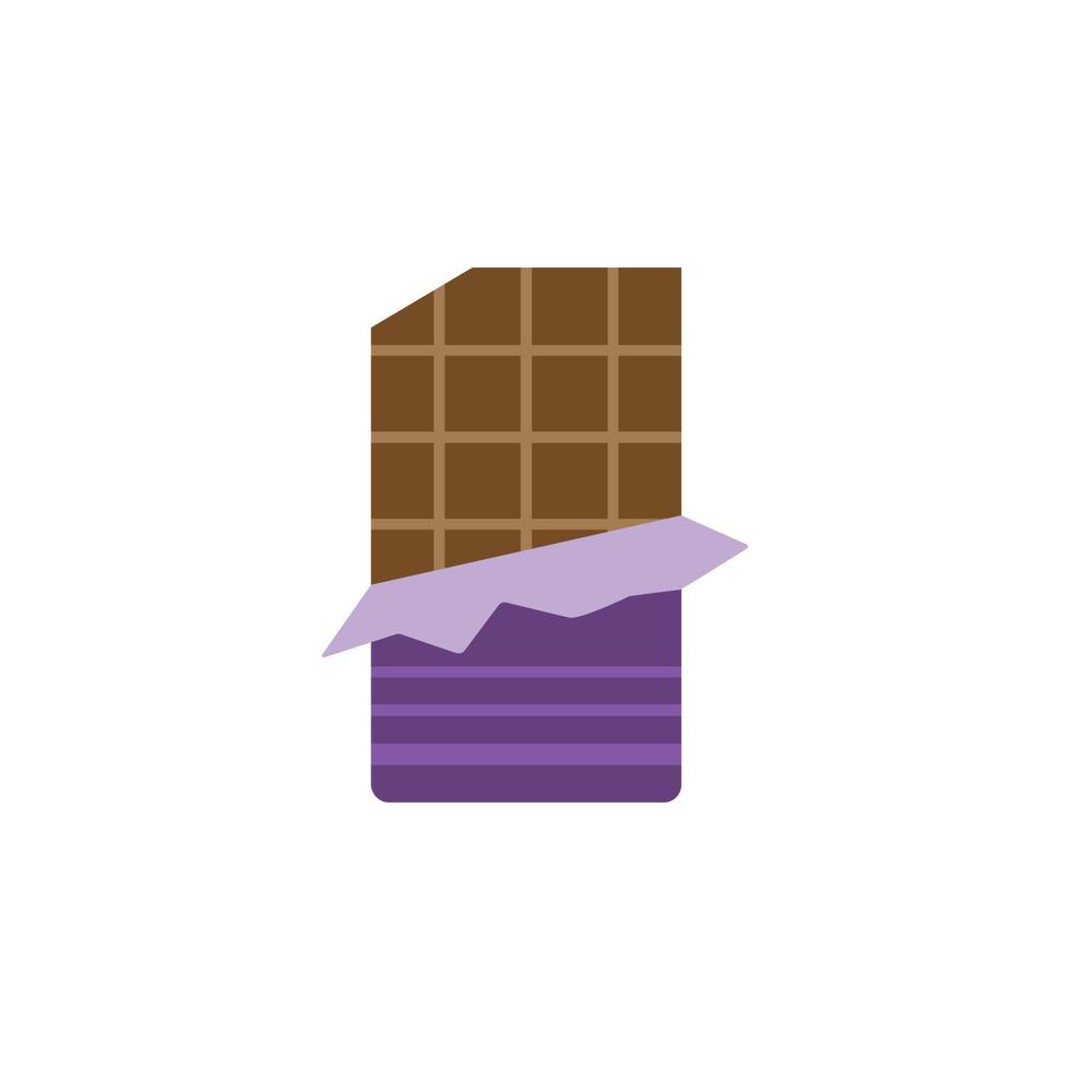 voedsel, chocola vector icoon