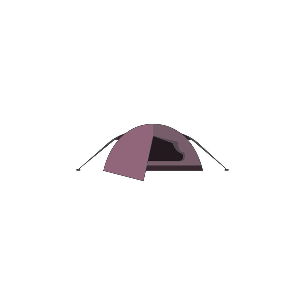 tent kleur vector icoon