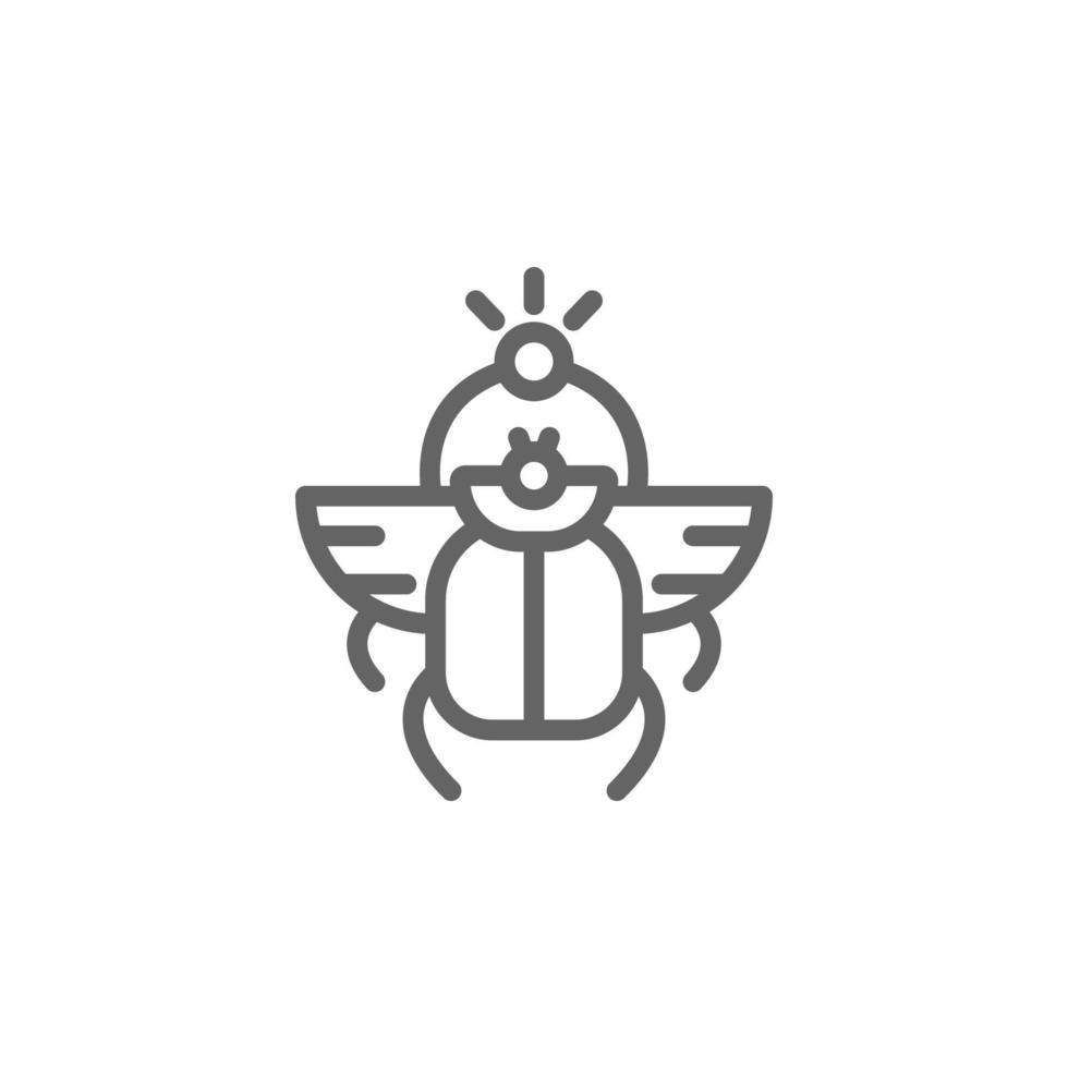 scarabee vector icoon