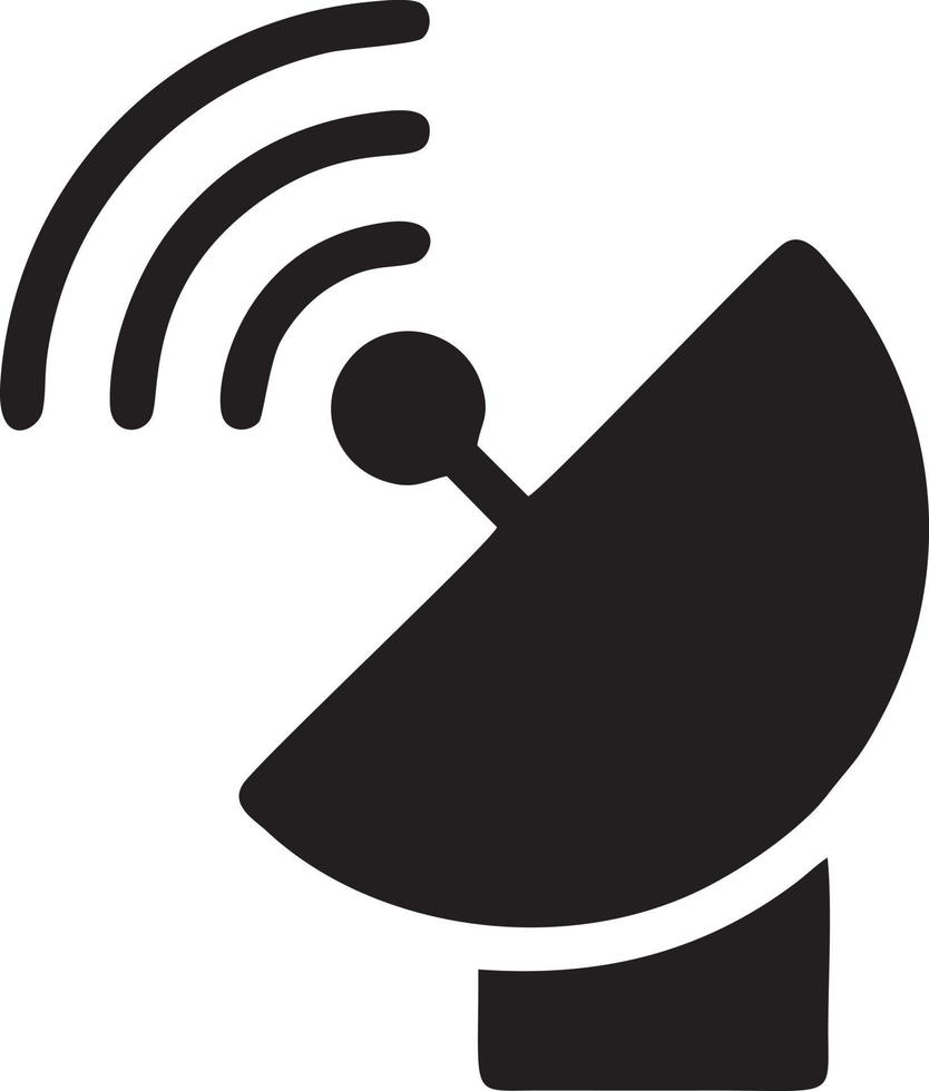 signaal communicatie informatie verbinding draadloze icoon symbool vector afbeelding, illustratie van de netwerk Wifi in zwart afbeelding. eps 10