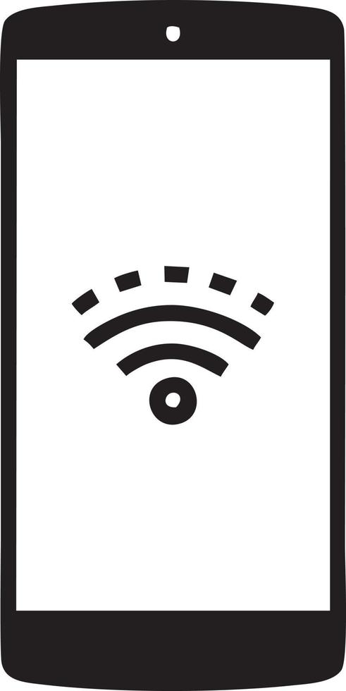 signaal communicatie informatie verbinding draadloze icoon symbool vector afbeelding, illustratie van de netwerk Wifi in zwart afbeelding. eps 10