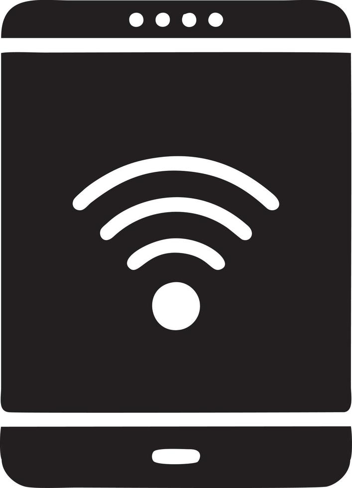 signaal communicatie informatie verbinding draadloze icoon symbool vector afbeelding, illustratie van de netwerk Wifi in zwart afbeelding. eps 10