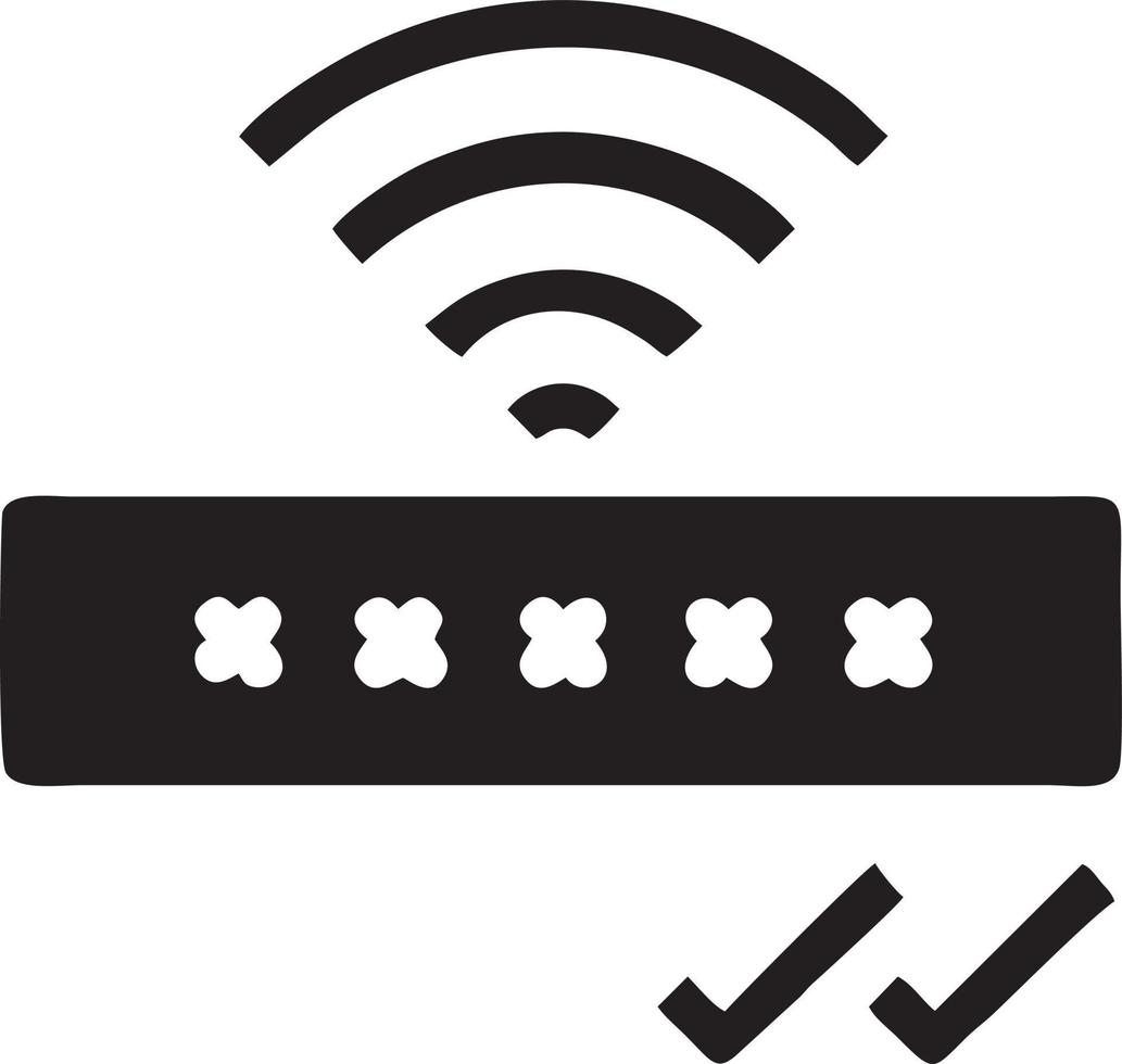 signaal communicatie informatie verbinding draadloze icoon symbool vector afbeelding, illustratie van de netwerk Wifi in zwart afbeelding. eps 10