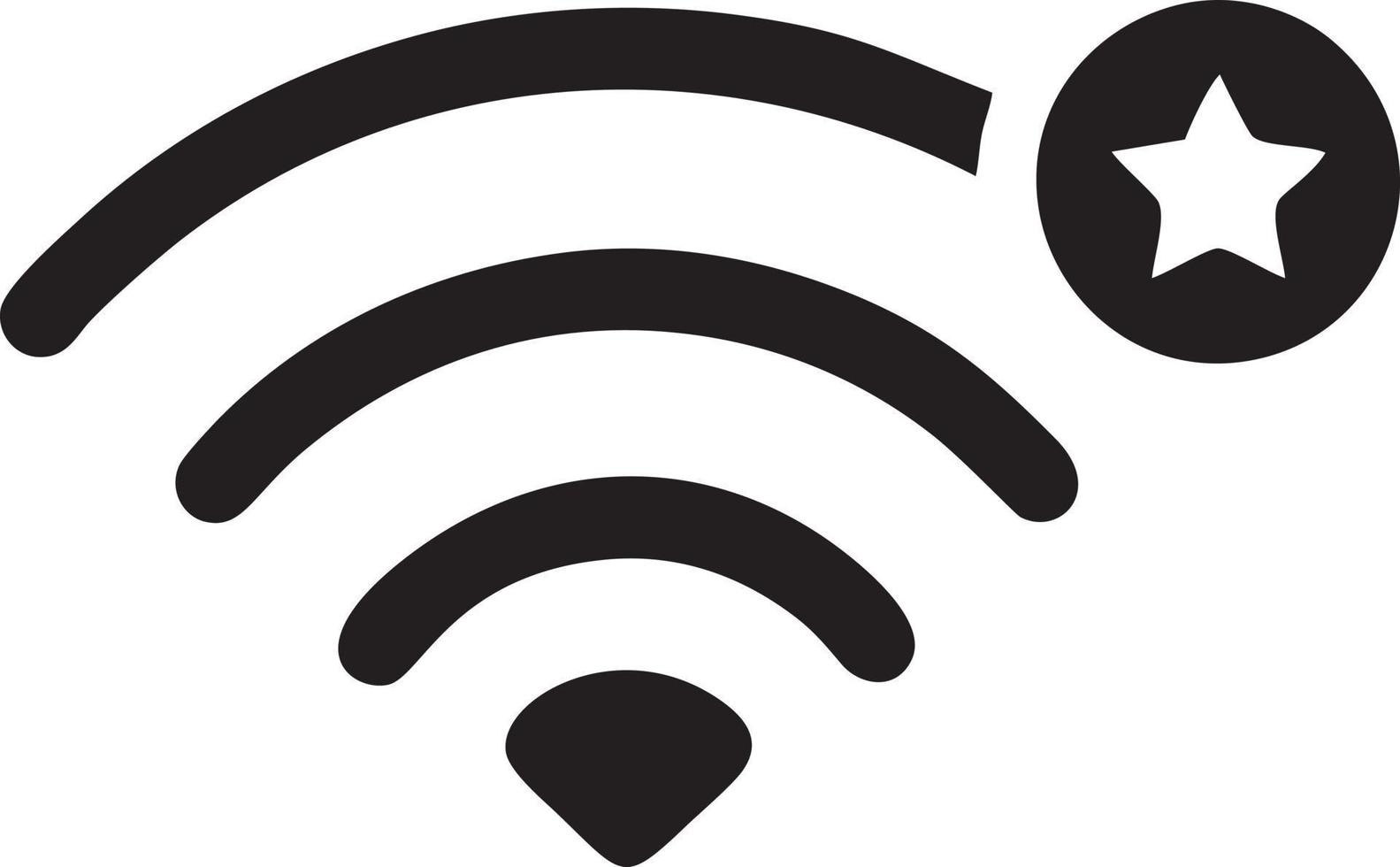 signaal communicatie informatie verbinding draadloze icoon symbool vector afbeelding, illustratie van de netwerk Wifi in zwart afbeelding. eps 10