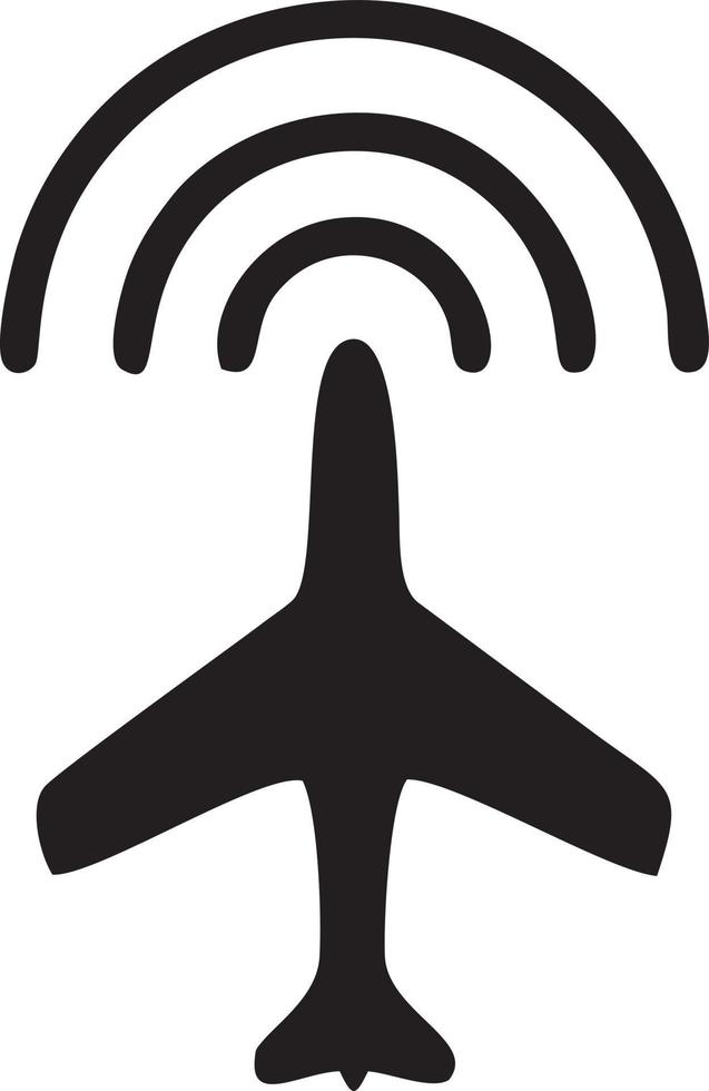 signaal communicatie informatie verbinding draadloze icoon symbool vector afbeelding, illustratie van de netwerk Wifi in zwart afbeelding. eps 10