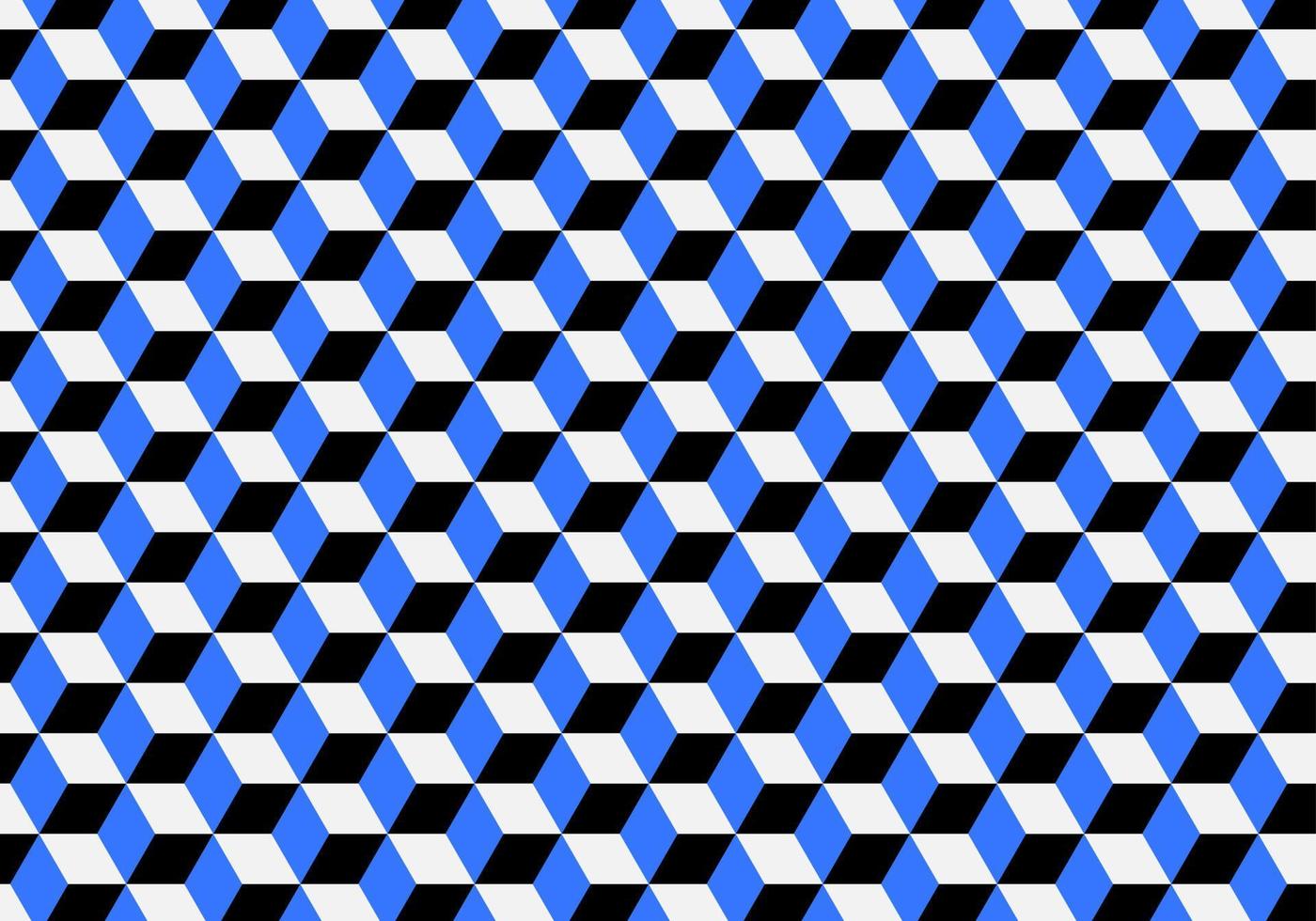 optisch illusie kubus patroon voorraad illustratie vector