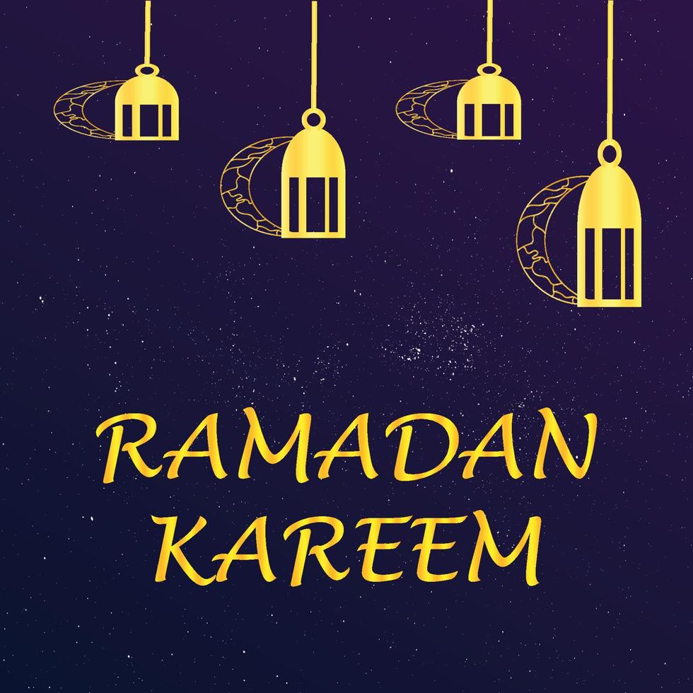 Ramadan kareem Islamitisch groet kaart achtergrond vector illustratie. de heilig maand van de moslim gemeenschap.