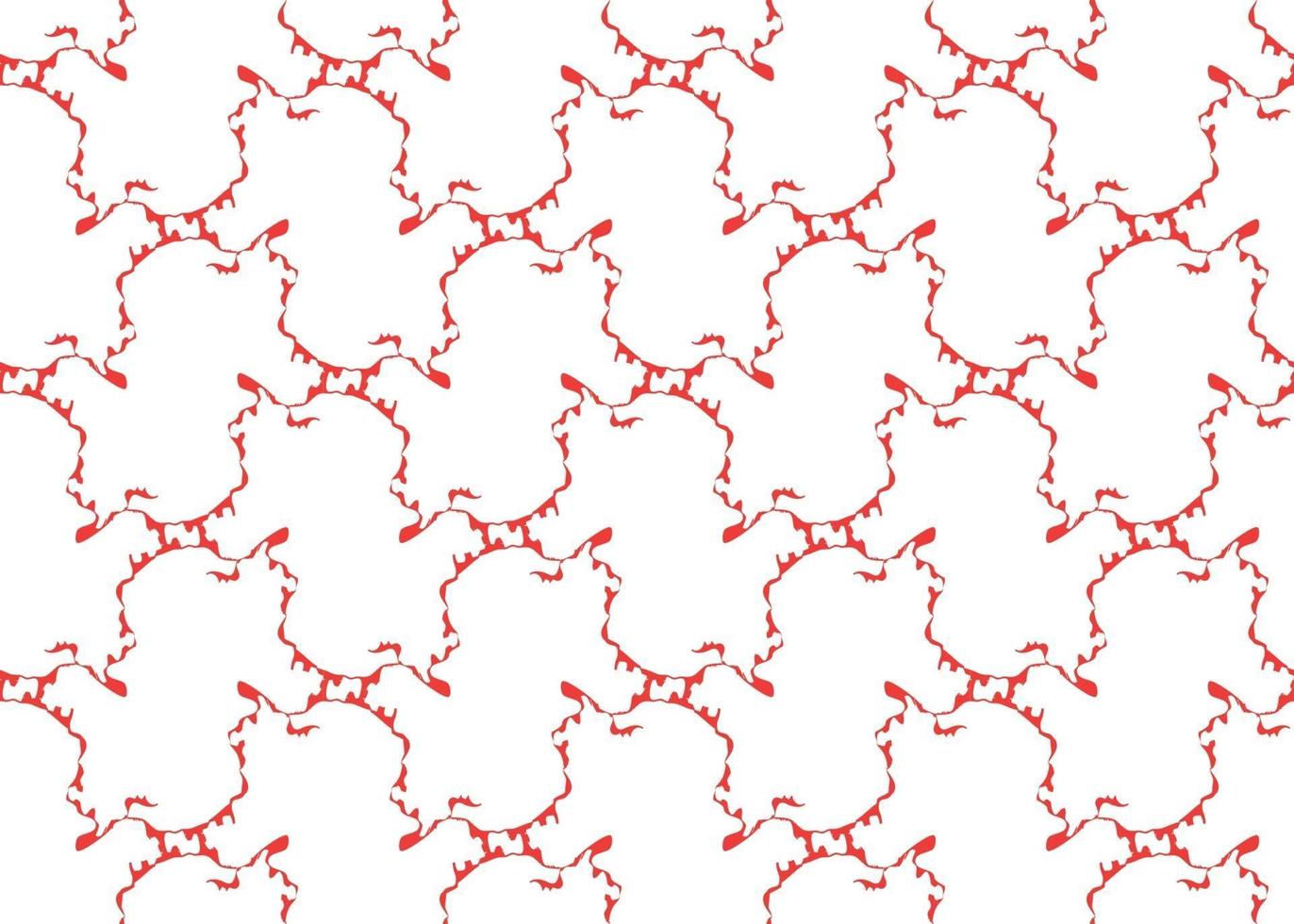 vector textuur achtergrond, naadloze patroon. hand getrokken, rode, witte kleuren.