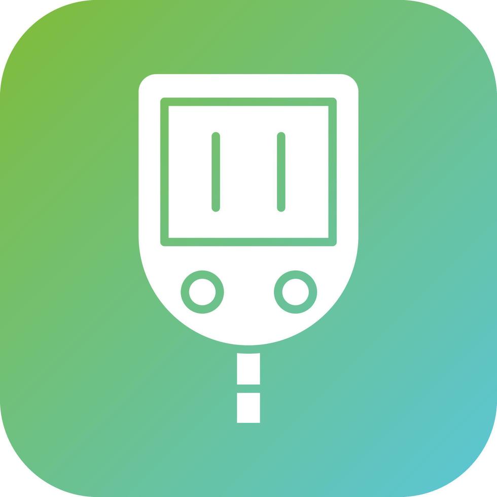 glucose controle vector icoon stijl