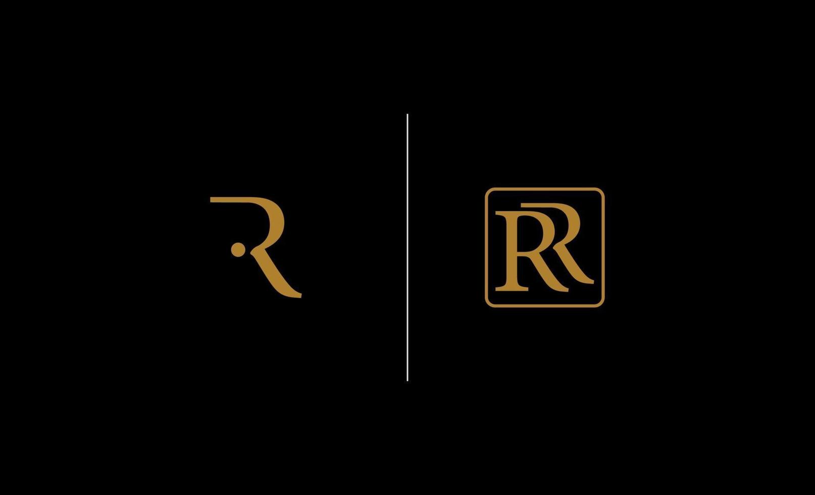 letter r inspiratie logo ontwerp vector