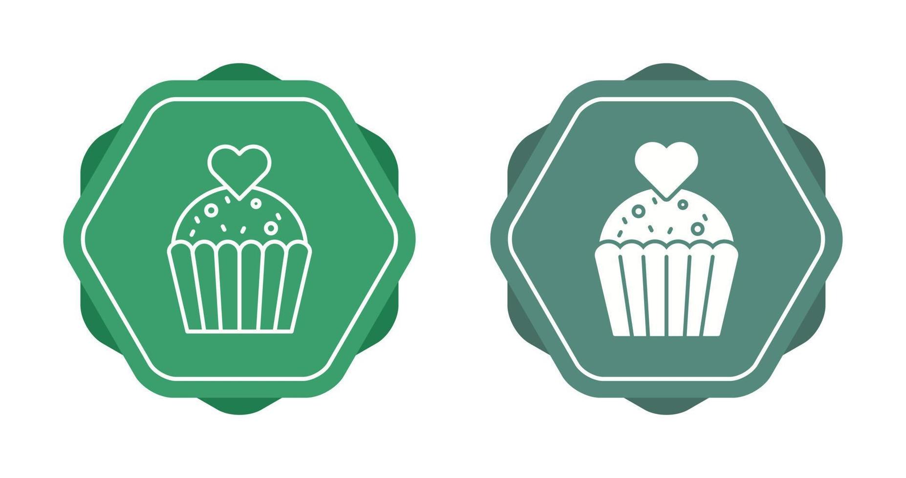 cupcake vector icoon