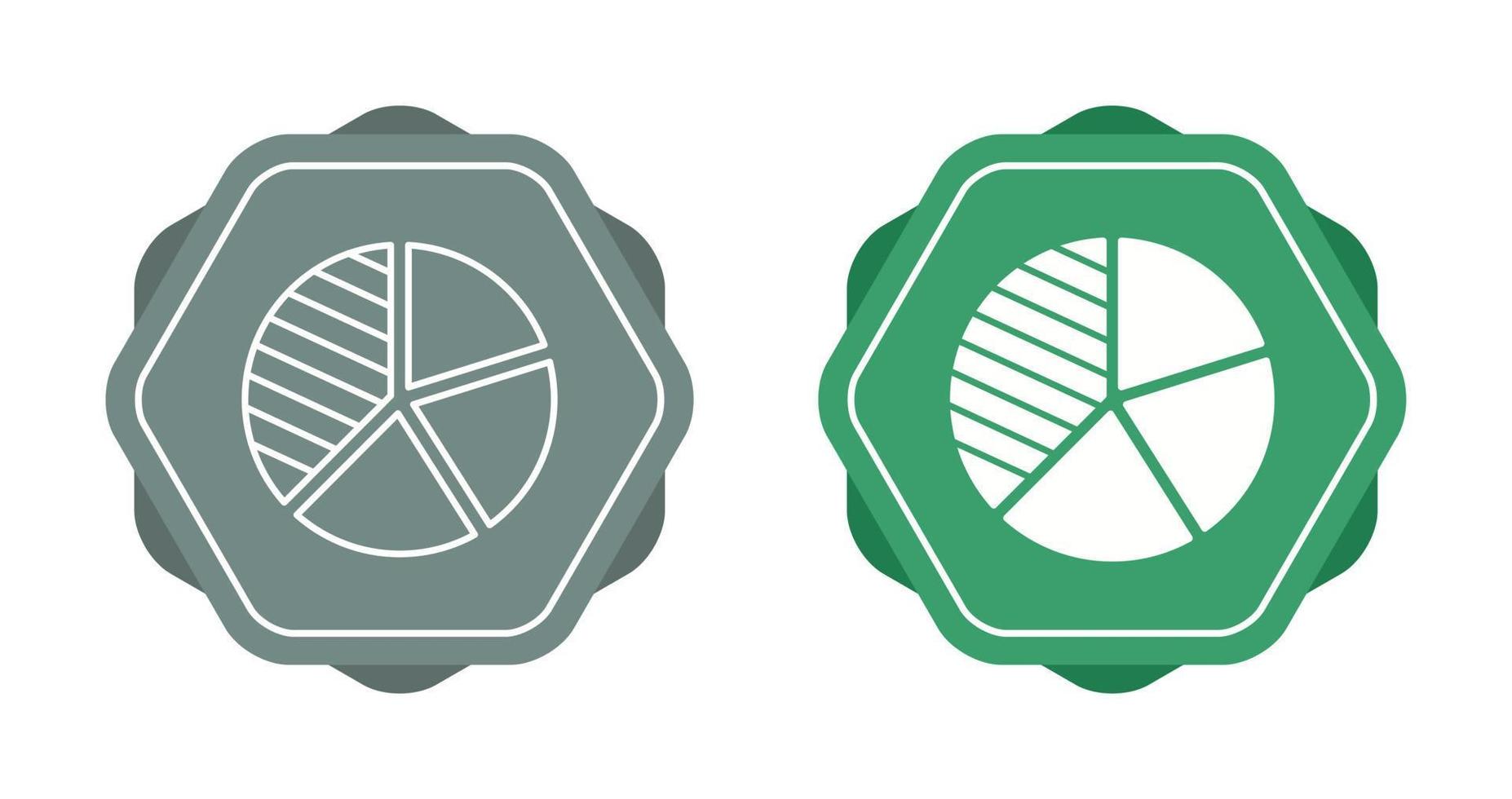 cirkeldiagram vector pictogram