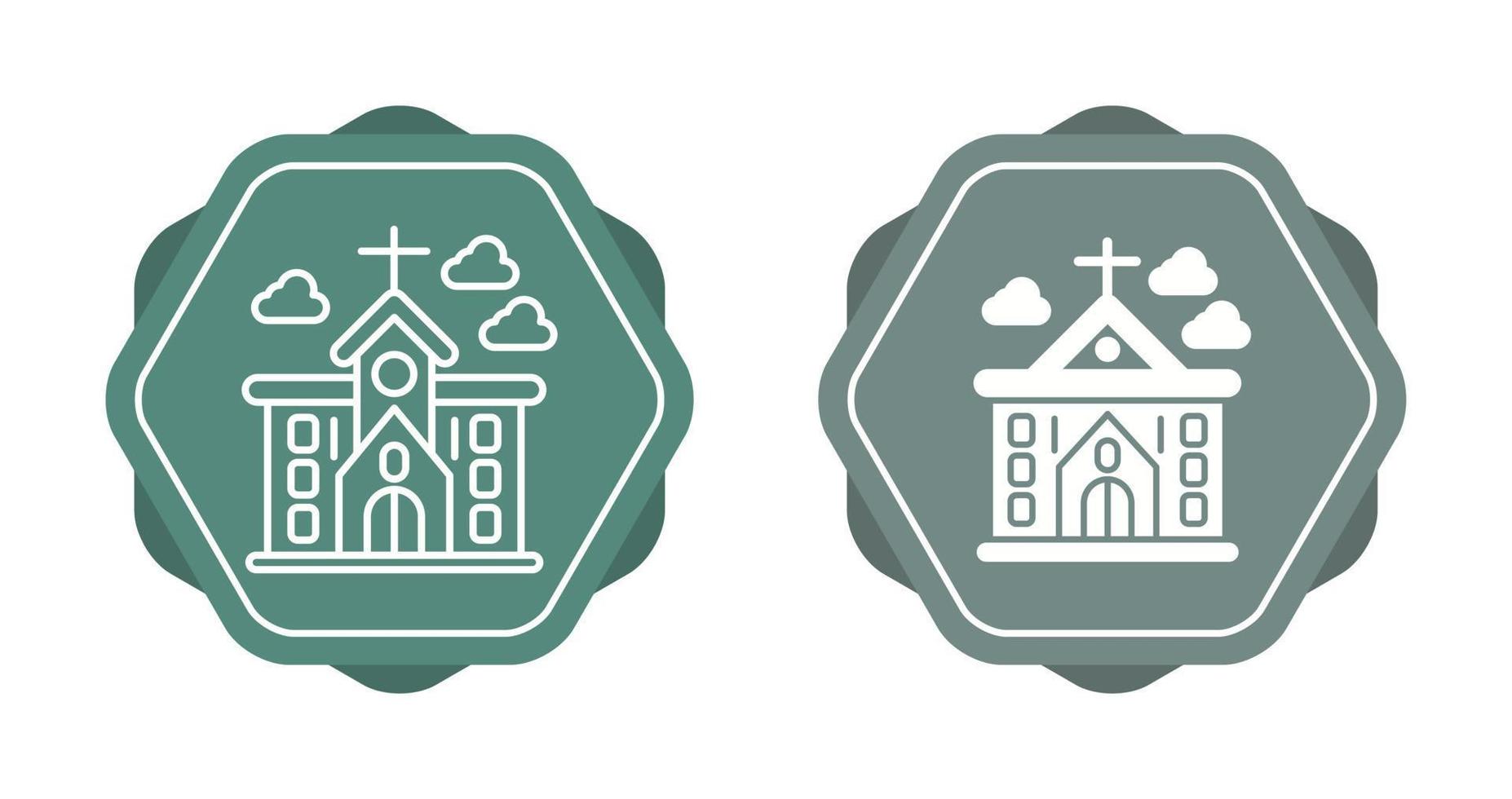 kerk vector pictogram