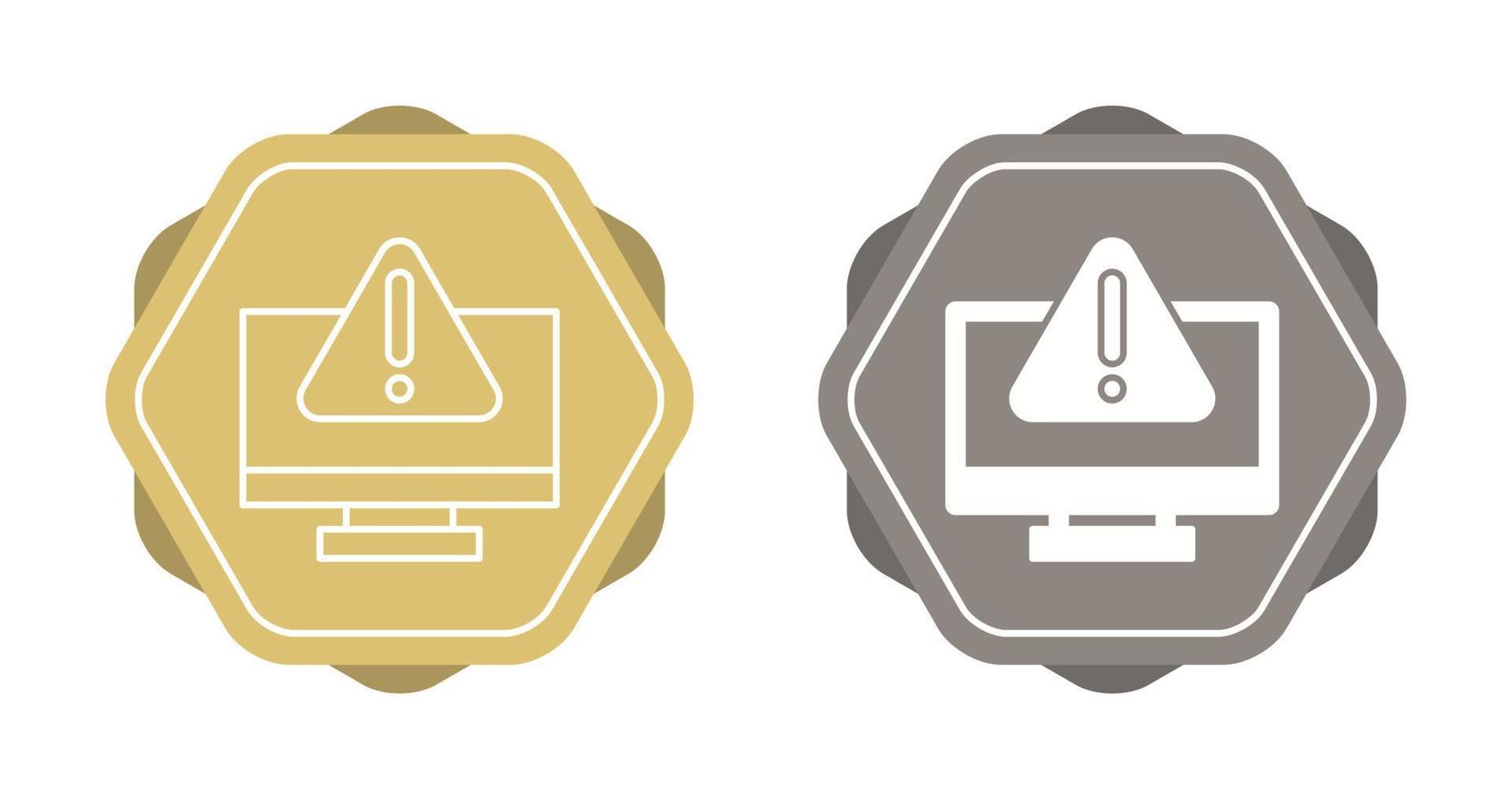 waarschuwing vector pictogram