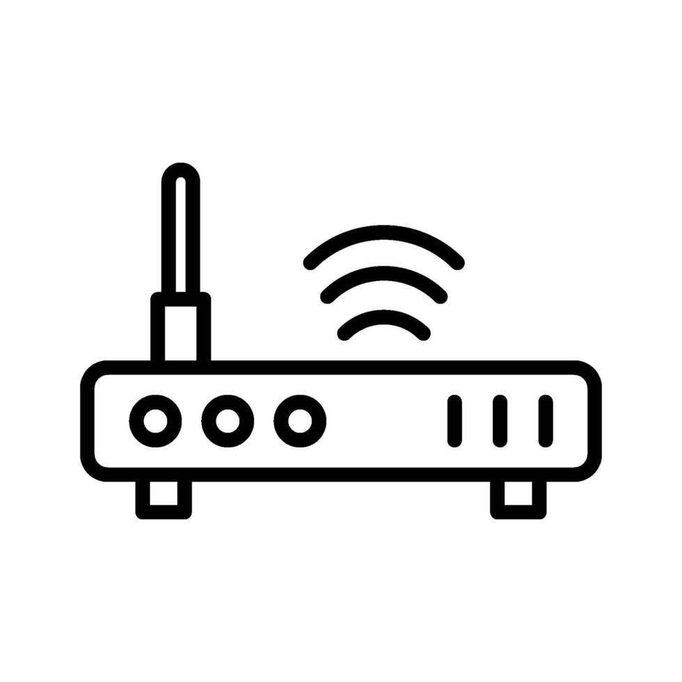 router vector pictogram