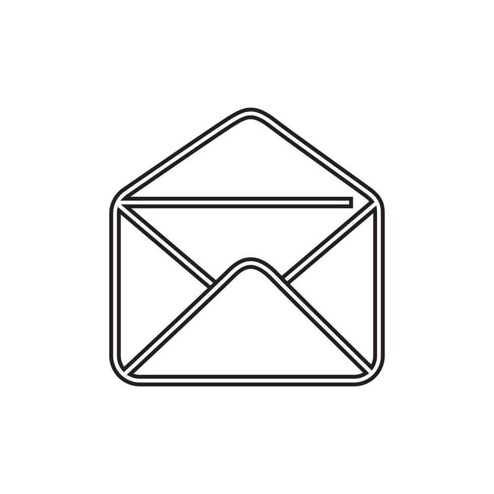 envelop icoon vector. mail illustratie teken. brief symbool. post logo. vector