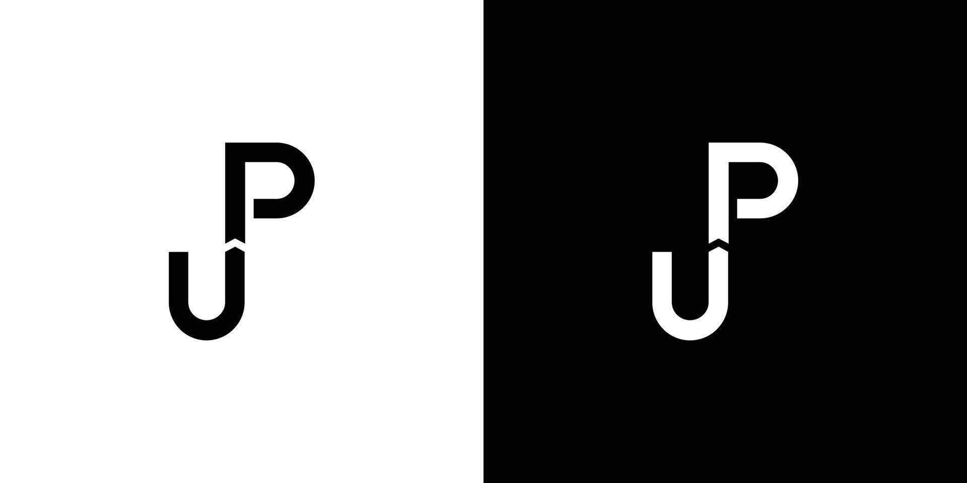 gemakkelijk en modern omhoog logo ontwerp 3 vector