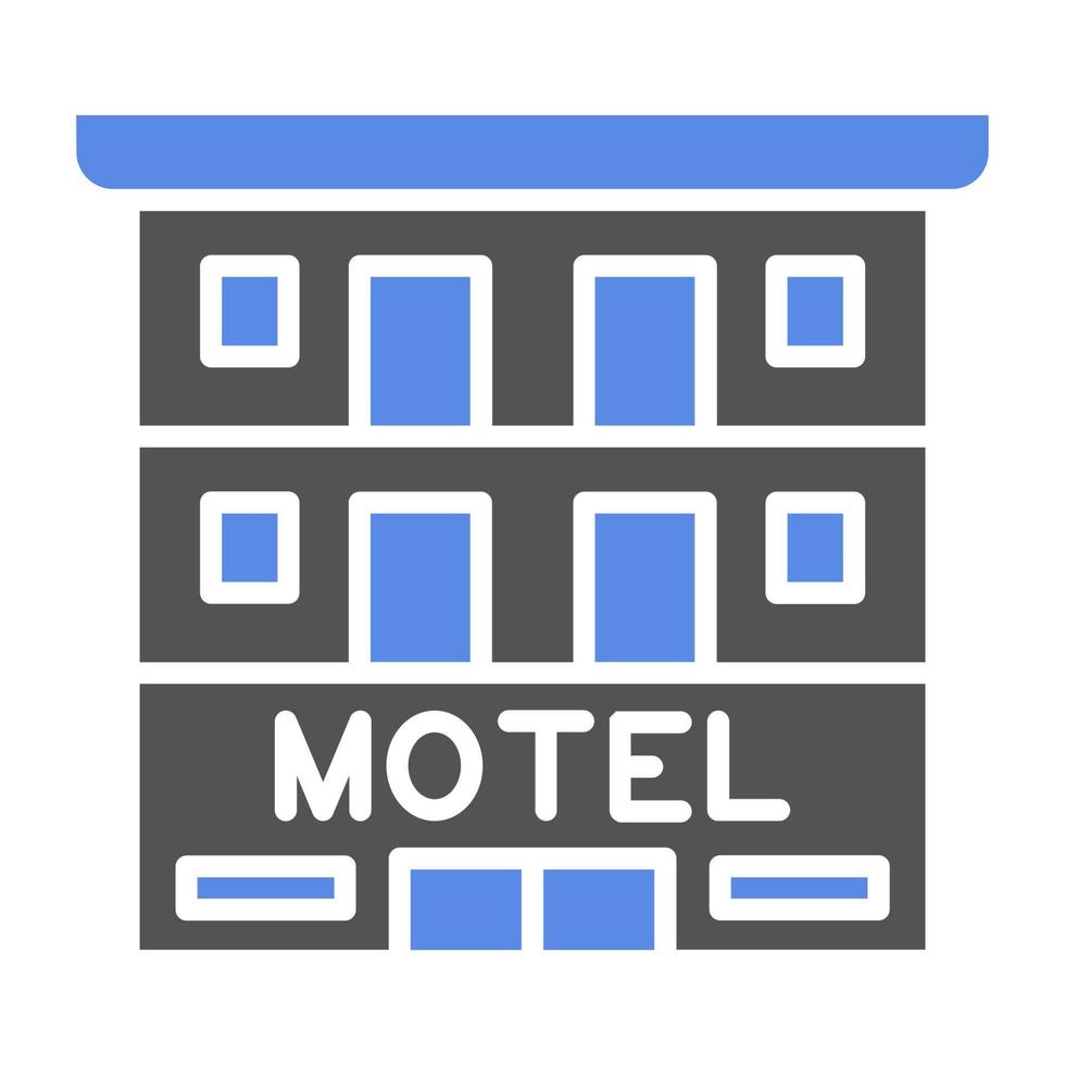 motel vector icoon stijl