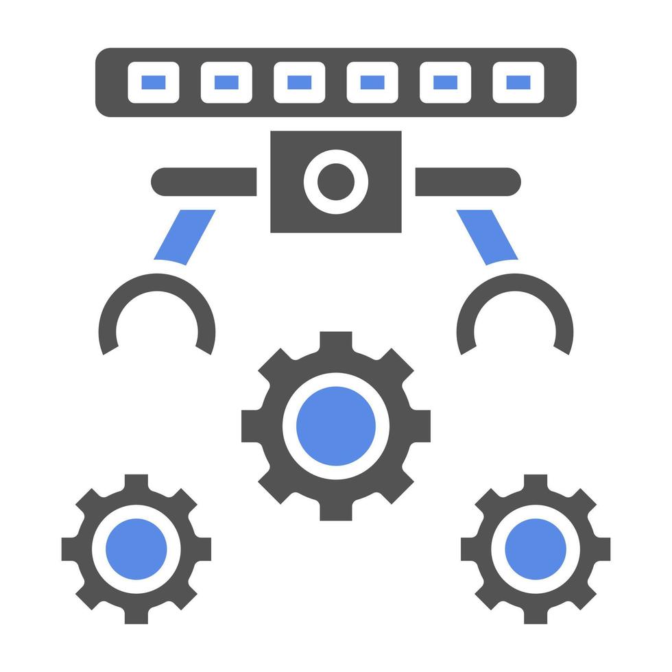 automatisering vector icoon stijl