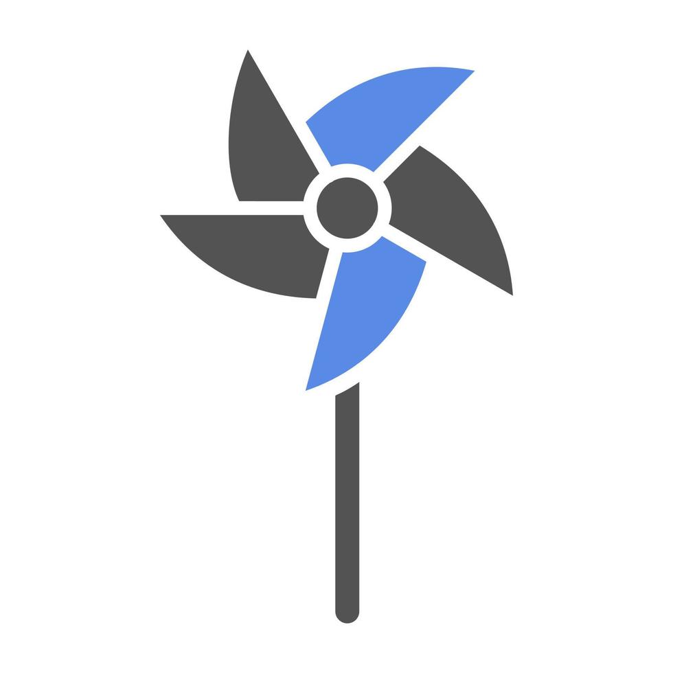 pinwheel vector icoon stijl