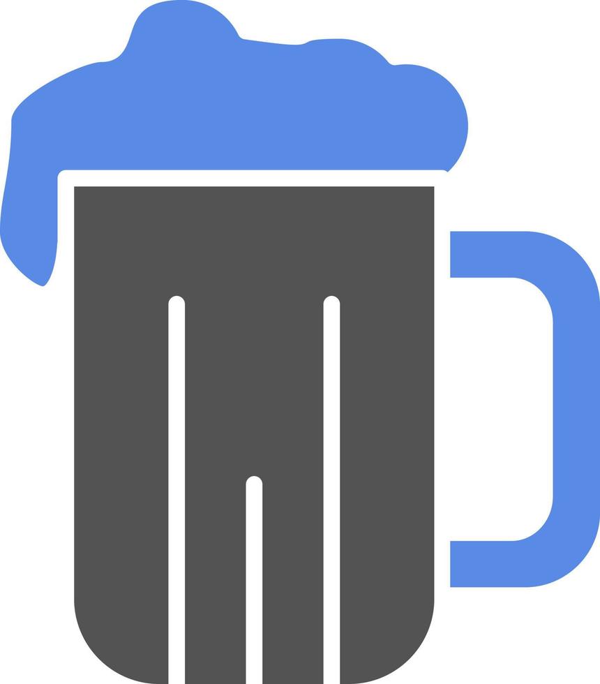 pint van bier vector icoon stijl